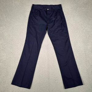 Unitog Pants Mens 30x29 Blue Vintage Canvas Union‎ Made Casual Preppy Workwear